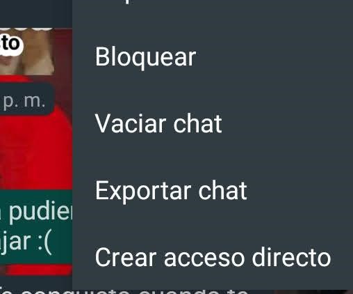 presiona tres puntos para guarda la copia de seguridad de whatsapp