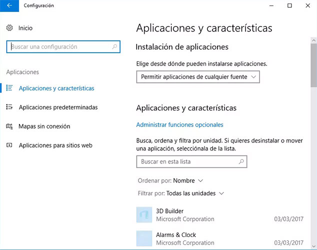 deinstalar aplicacion itunes